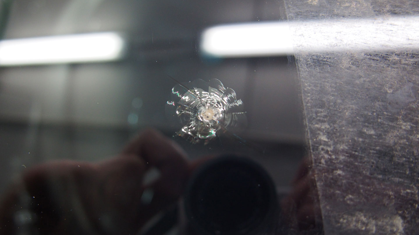 ремонт сколов на лобовом стекле